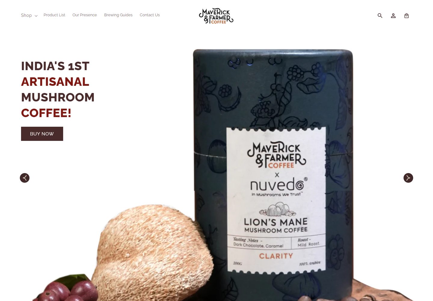 Maverick & Farmer website preview